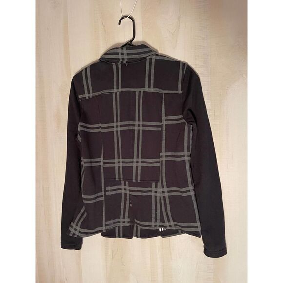 Hurley women's‎ black and white patterned blazer jacket, size medium - Picture 16 of 16